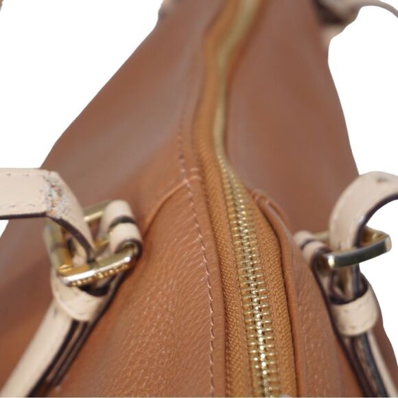 Michael Kors Brown Leather Shoulder Bag - Picture 5 of 6